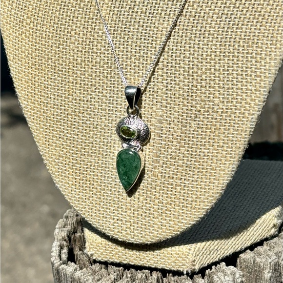 Adventurine & Peridot Necklace - Picture 11 of 15